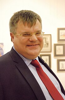 Viktar Babaryka Belarusian banker, philanthropist, and pro-democracy activist (born 1963)