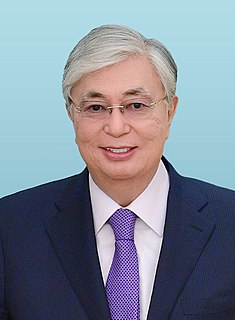 Kassym-Jomart Tokayev President of Kazakhstan since 2019