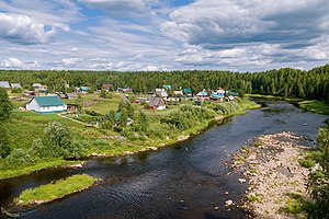 Река Седъю, дачный посёлок Изъюр