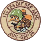 112th EFS Operation Iraqi Freedom/Operation Enduring Freedom, 2005 112th Expeditionary Fighter Squadron - OIF OEF 2005.png