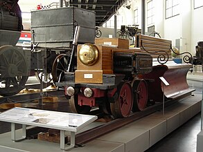 1879 Siemens & Halske Wernerwerk Electric locomotive - front