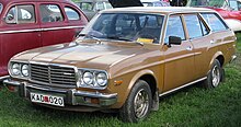 Mazda 929 wagon (LA3; Europe) 1976 Mazda 929 Combi, front left (Sweden).jpg