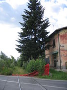 Passaggio a livello presso la zona industriale di Lucca