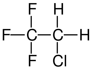 2-Chloro-1,1,1-trifluoroethane Chemical compound