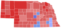 Nebraska'da 2008 Amerika Birleşik Devletleri Senatosu seçimleri ilçe.svg tarafından harita sonuçları