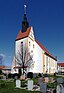 20.04.2015 04720 Rüsseina (Mochau -> Nossen), Kirchgasse: Dorfkirche Rüsseina
(GMP: 51.110711,13.261834). Bereits 1090 wird Rocina als Pfründe d...