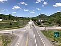 File:2020-05-26 12 46 38 View north along West Virginia State Routes 29 and 259 (McCauley Road) from the overpass for U.S. Route 48 and West Virginia State Route 55 (Corridor H) in Baker, Hardy County, West Virginia.jpg