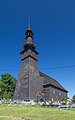 * Nomination Saint Michael Archangel church. Kończyce Wielkie, Silesian Voivodeship, Poland. --Halavar 12:46, 11 April 2023 (UTC) * Promotion The top of the tower seems almost lost in the dark sky - is this something that perhaps could be addressed? --Scotch Mist 13:53, 11 April 2023 (UTC)  Done New fixed version uploaded. Please take a look again. --Halavar 15:02, 11 April 2023 (UTC)  Support Good quality. --Scotch Mist 15:49, 11 April 2023 (UTC)