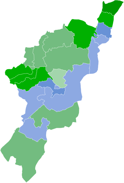 File:2023 Adamawa State gubernatorial election results by LGA.svg