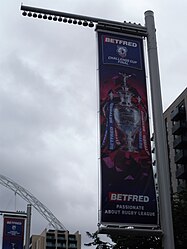 A banner for the 2023 Men's Challenge Cup Final.