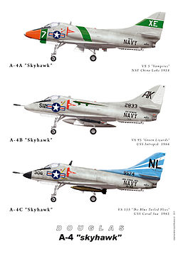A-4 skyhawk A/B/C