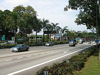 Clementi section of the Ayer Rajah Expressway. AYE-SG.JPG