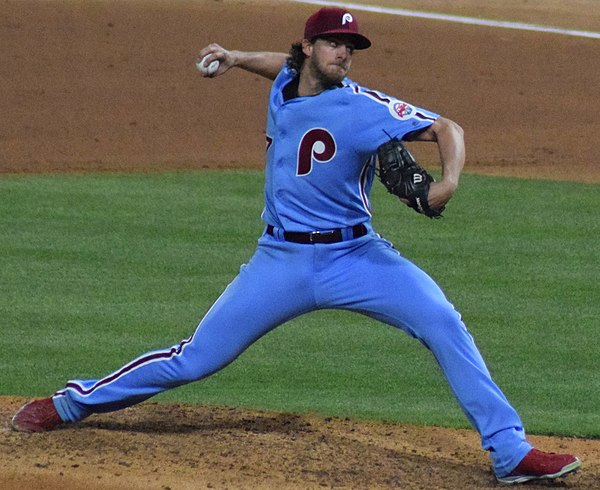 Nola pitching in 2019