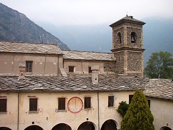 Die Abtei Novalesa bei Turin