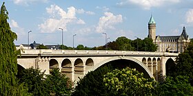 Le pont Adolphe.