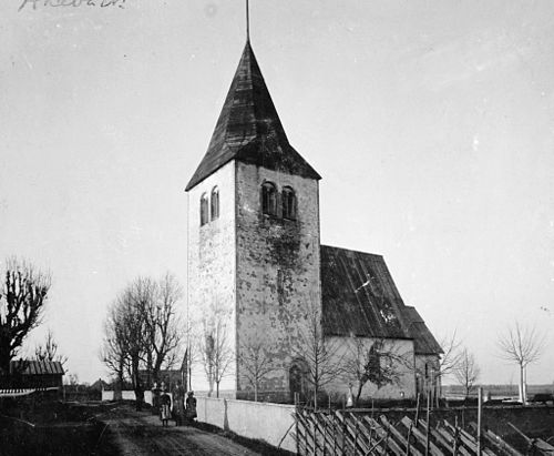 Akebäckin kirkkoa Gotlannissa alettiin rakentaa 1100-luvun lopulla.