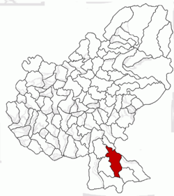 Location of Albești