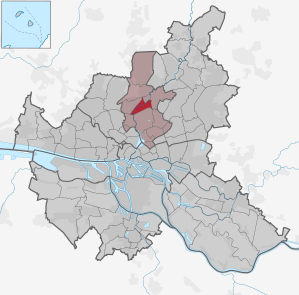 Location in Hamburg