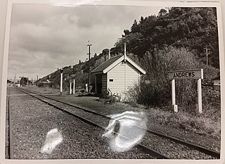 <span class="mw-page-title-main">Andrews railway station</span> Defunct railway station in New Zealand