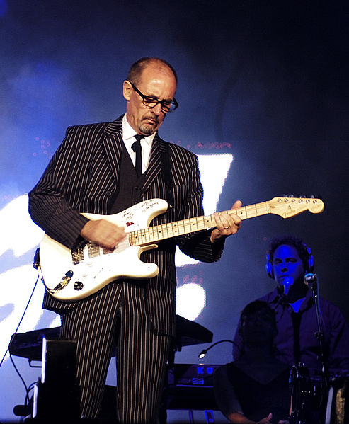 Fairweather Low with Roger Waters at Roskilde Festival, Denmark in 2006.