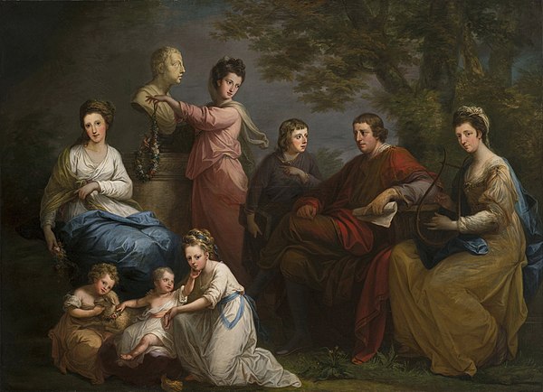 Gower's Family (1772) by Angelica Kauffman