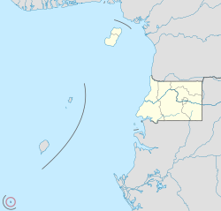Location of Annobón