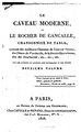 Antignac - Les Bouts, paru dans Le Caveau Moderne, 1808.djvu