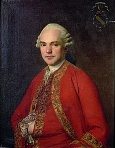 Antoine-Marie d'Hozier de Sérigny (1721-1801), 1766, par Antoine Vestier