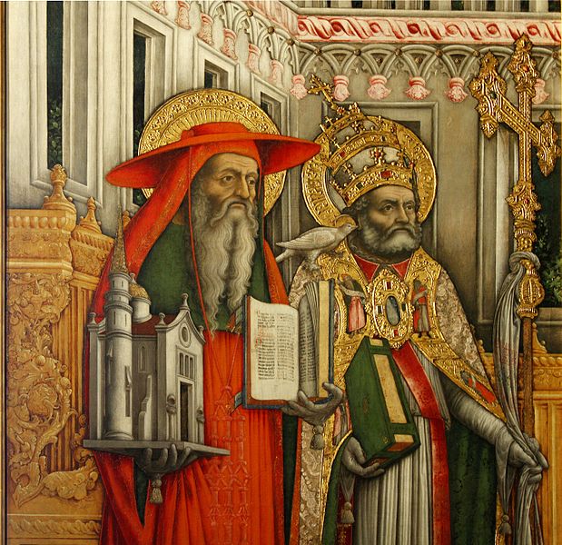 File:Antonio Vivarini and Antonio dell'Alemagna (left panel, detail) - Triptych of Accademia - Venice 2016.jpg