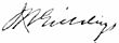 firma de Joshua Reed Giddings