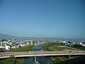 Arakawa ibaia Fukushima hiria zeharkatzen.
