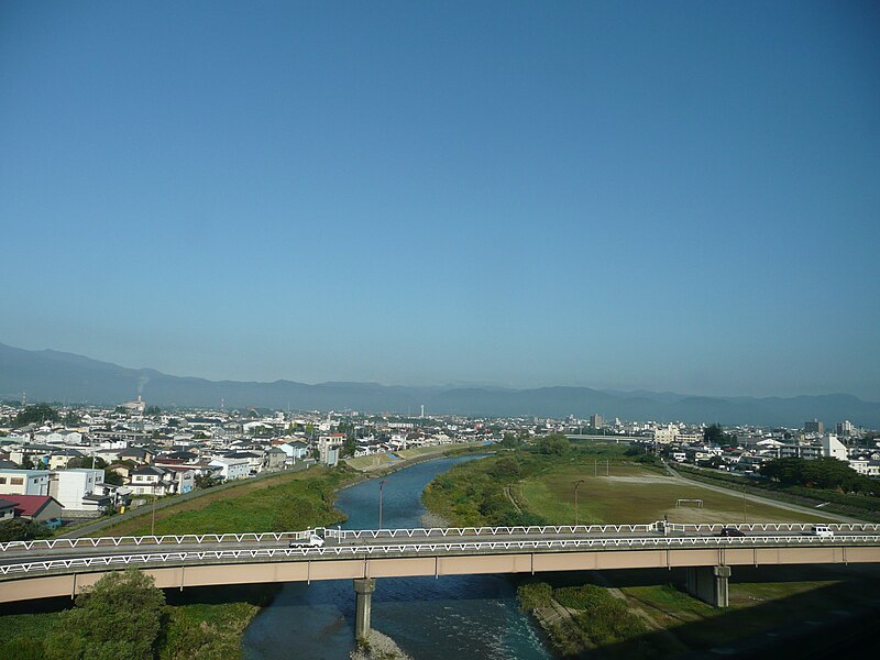 File:Arakawa River (Fukushima City).jpg