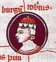 Arbor genealogiae regum Francorum - Besançon ms854 f8 Robert le Fort.jpg