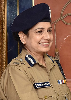 Archana Ramasundaram, at the launch of the SSB’s Intensive Refresher Training Programme for Border Out Posts, in New Delhi (cropped).jpg