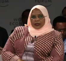 Ashatu Kijaji (born 1976) at WEF Special Meeting on Global Collaboration, Growth and Energy for Development, 2024.png