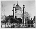 The first Baháʼí House of Worship (since destroyed), in Ashgabat, Turkmenistan