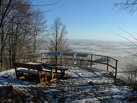 Aussichtspunkt bei der Frobergkapelle Erolzheim