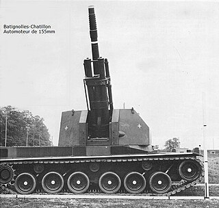 <span class="mw-page-title-main">Batignolles Chatillon 155 mm</span> Self-propelled artillery