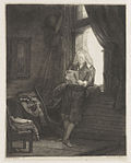 Thumbnail for Portrait of Jan Six (etching)