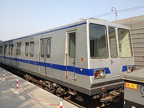北京地铁bd1型电动车组