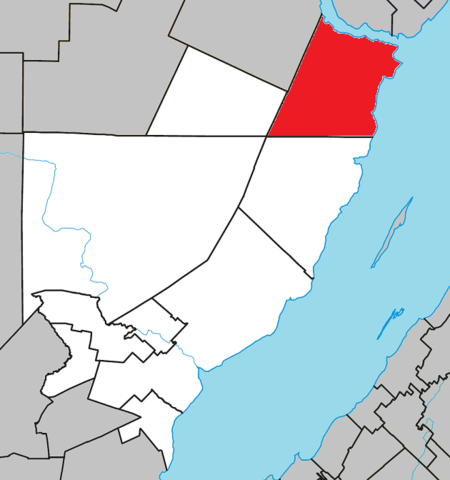 Baie-Sainte-Catherine Quebec location diagram.png