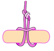 Balya askısı hitch knot.png