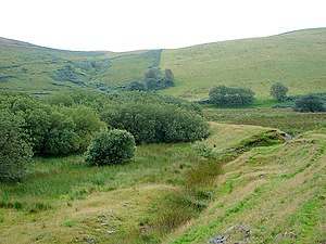 Banc Llety-Spence viewed from Cwmsymlog - geograph.org.uk - 938354.jpg