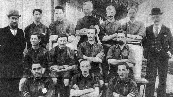 Banfield team of 1899. That year the squad won their first title in the Second Division