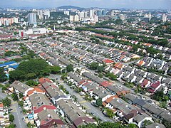 Bangsar, a suburb outside of downtown Kuala Lumpur, Malaysia Bangsar.JPG