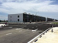 Newly-completed infrastructure at the Batu Kawan Industrial Park Batu Kawan Industrial Park, Batu Kawan, Penang.jpg
