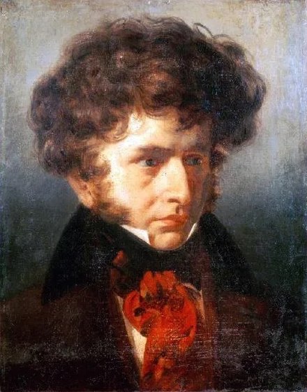 Berlioz portrayed in 1832