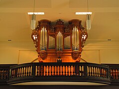 Orgel von Andreas Silbermann in Bischheim (gebaut für die Stephanskapelle in Straßburg)