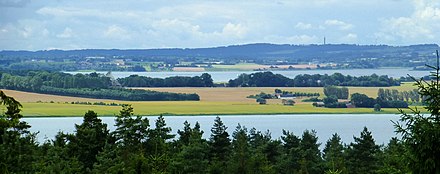 View across Horsens Fjord and Alrø