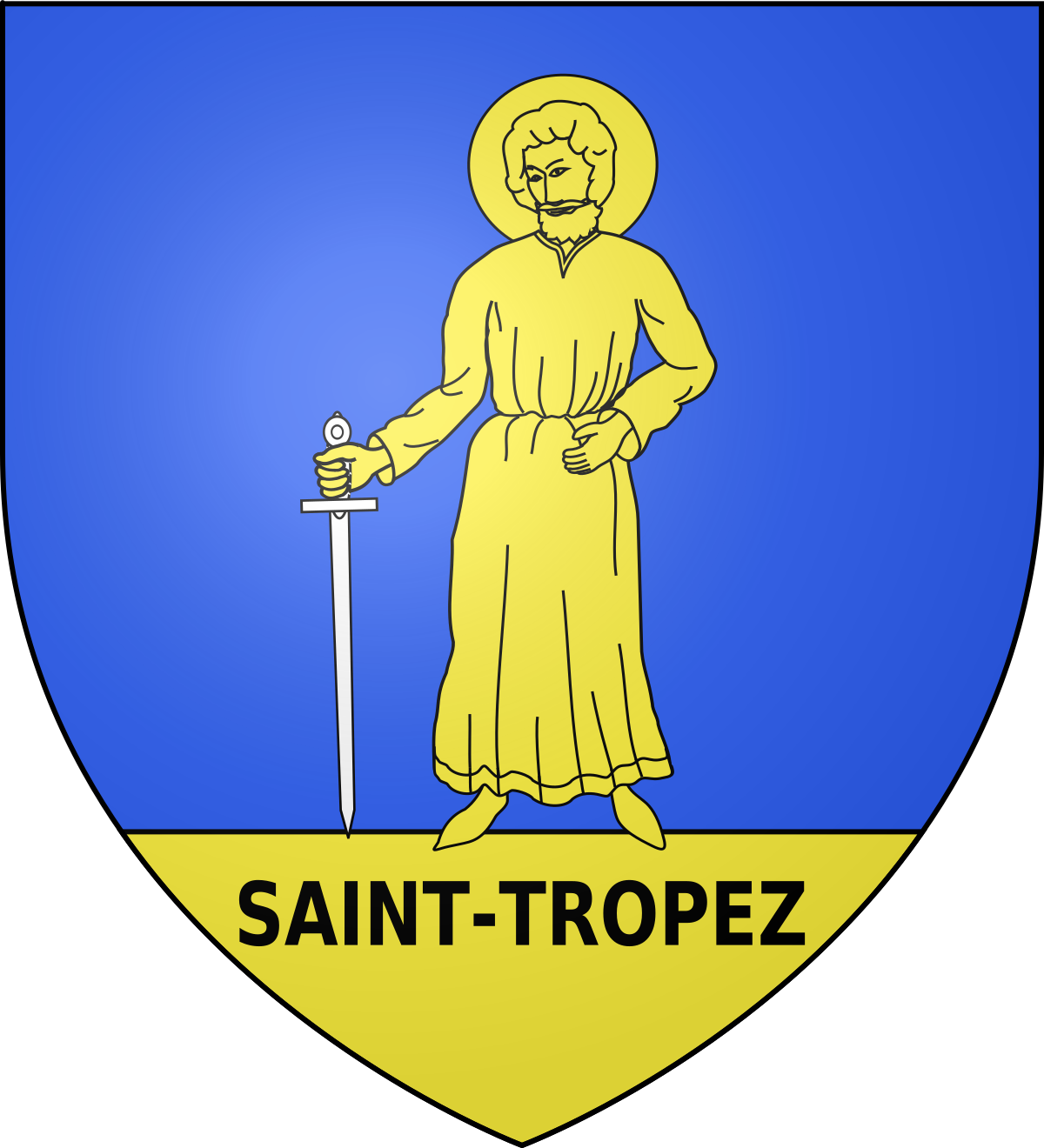 water Druipend Haast je File:Blason ville fr Saint-Tropez2 (Var).svg - Wikimedia Commons